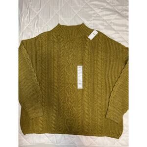 NWT Old navy plus size green chartreuse sweater women’s 2x